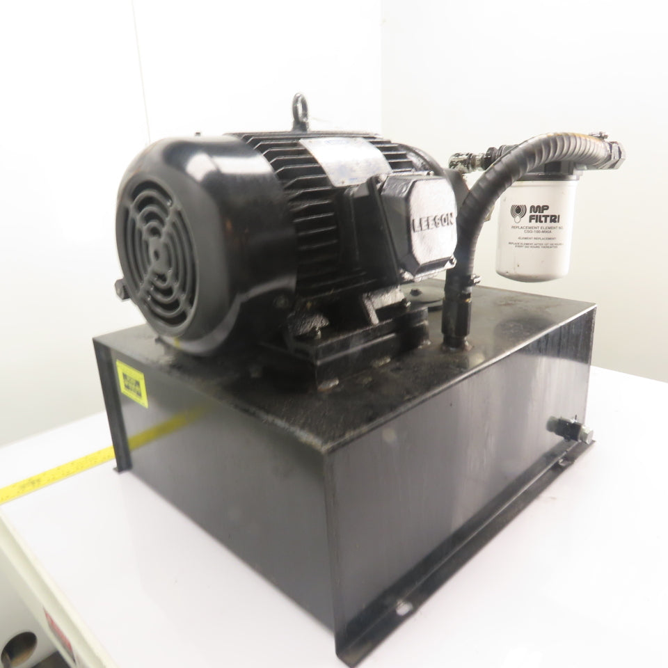 Honor 2GG9U22R 10HP 24 Gallon Hydraulic Power Unit 230/460V 3Ph