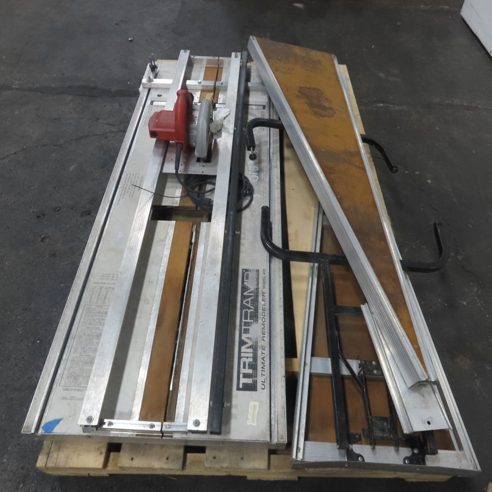 TrimTramp 400 Portable Miter Table Saw Guide System 1Ph 120V