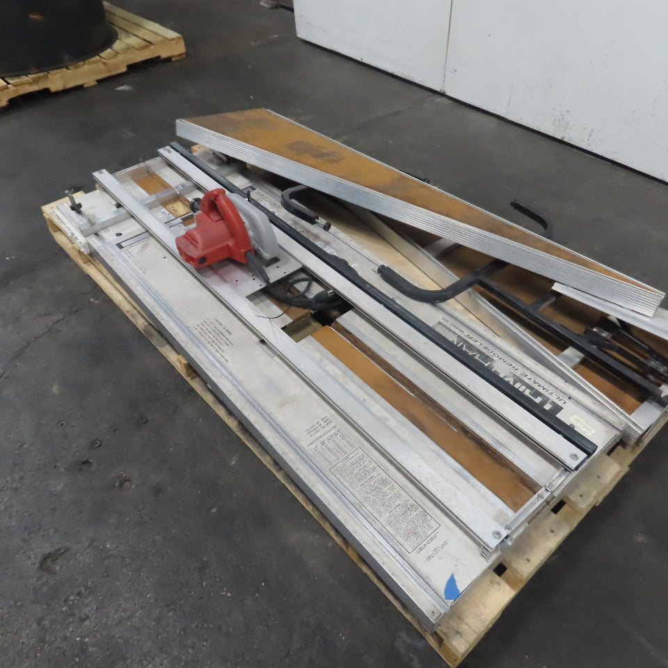 TrimTramp 400 Portable Miter Table Saw Guide System 1Ph 120V
