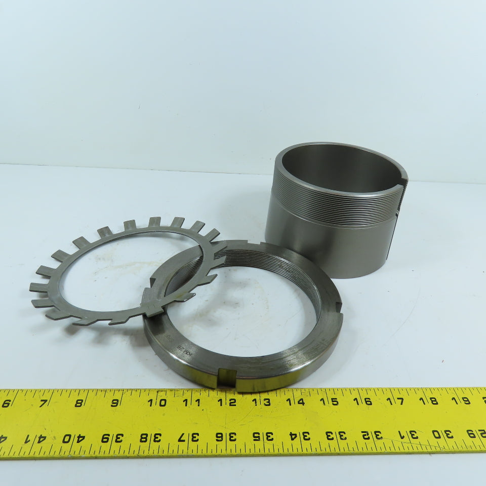 SKF H 3128 Adapter Sleeve Assembly with KM 28 Locknut & MB 28 Lock Washer