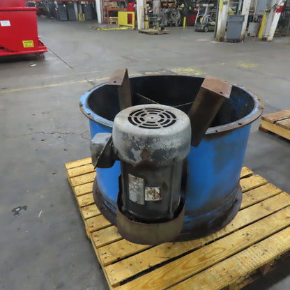 Binks 30-34 06 34" Belt Drive Tubeaxial Exhaust Fan 5HP 3Ph 208-230/460V