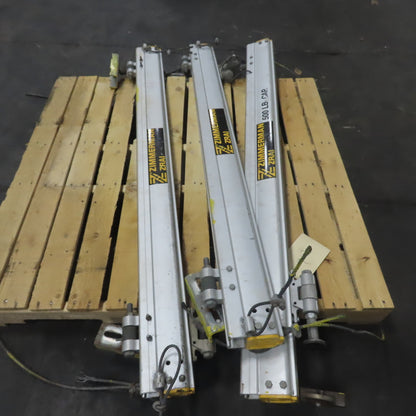 Zimmerman ZRA1 500LB Ceiling Hung Bridge Crane Monorail Rail 48" Travel
