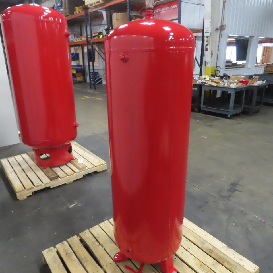 80 Gallon Vertical Compressed Air Storage Receiver Tank (No Tag)