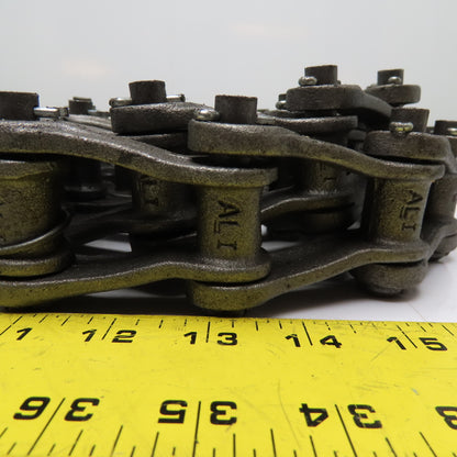 Allied-Locke Industries 101750 477CT Cottered Cast Pintle Chain 2.308" Pitch 14'