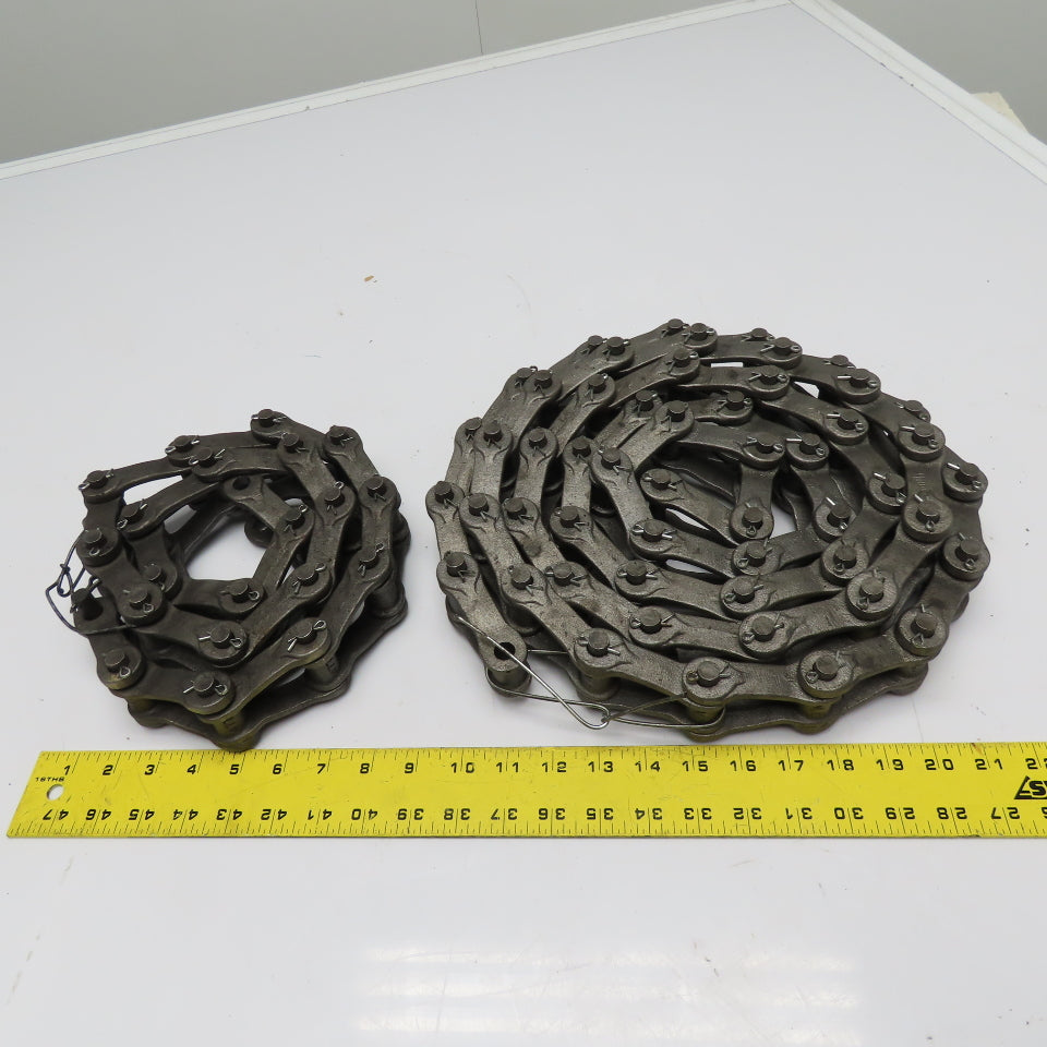 Allied-Locke Industries 101750 477CT Cottered Cast Pintle Chain 2.308" Pitch 14'