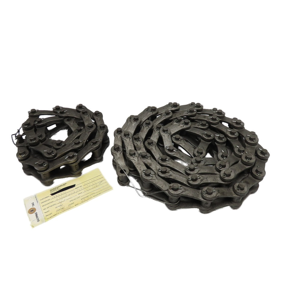 Allied-Locke Industries 101750 477CT Cottered Cast Pintle Chain 2.308" Pitch 14'