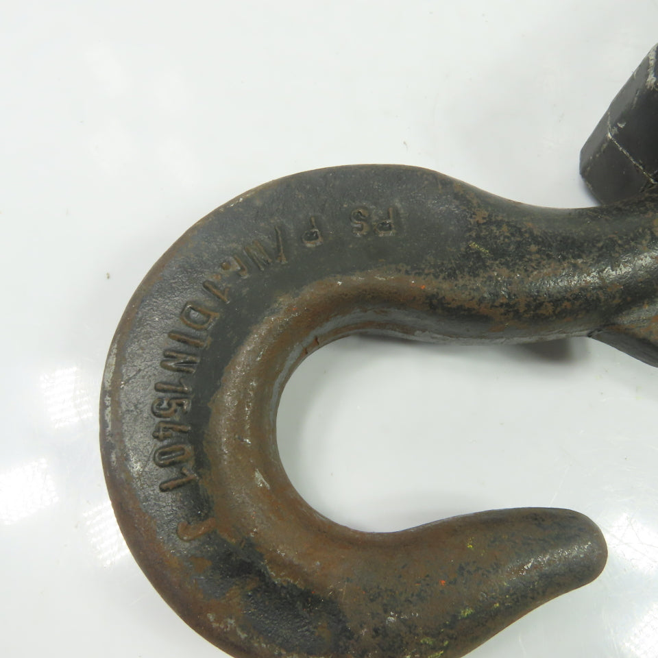 2 Ton 4000LB Hoist Bottom Hook Block Assembly Double Reeved