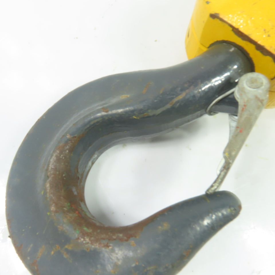 2 Ton Swivel Hoist Bottom Hook Block Assembly Single Reeve Chain