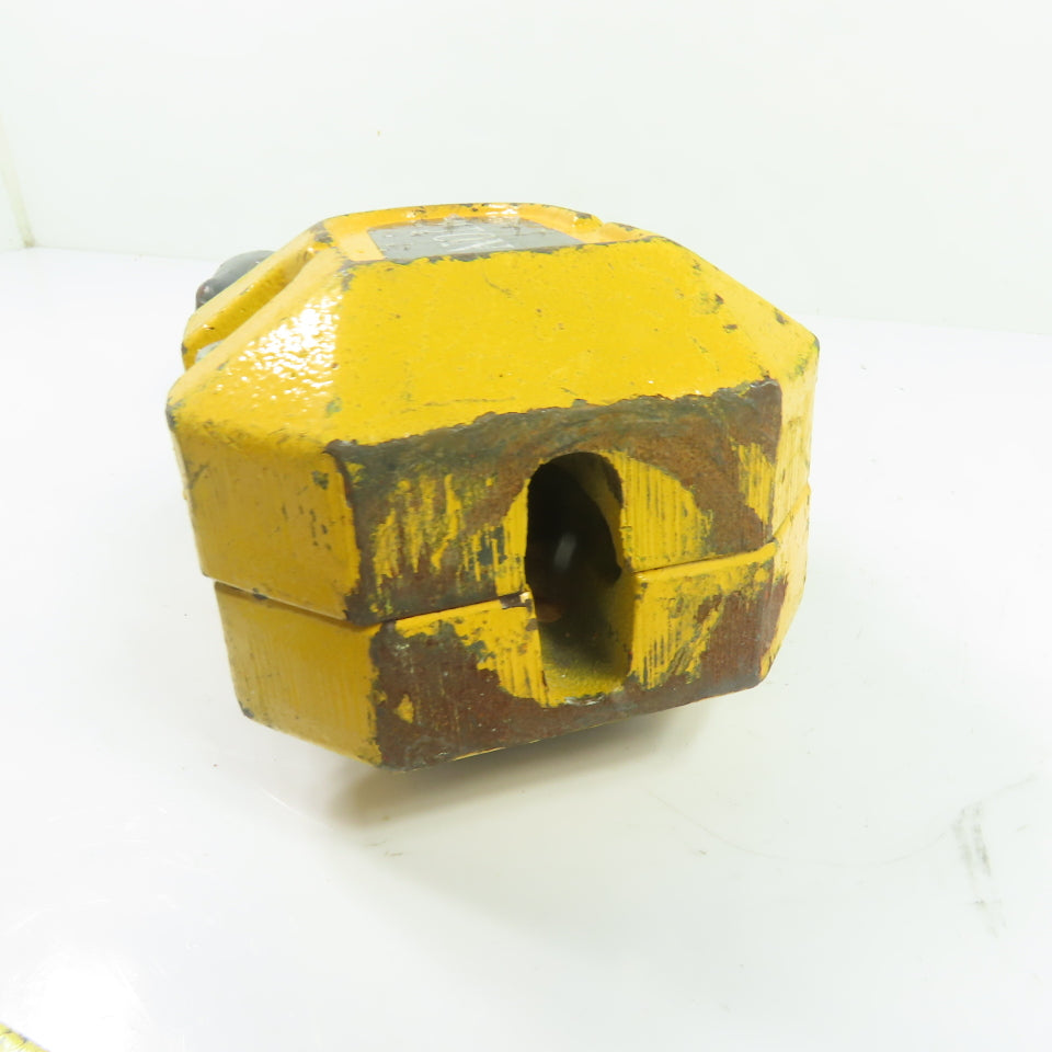 2 Ton Swivel Hoist Bottom Hook Block Assembly Single Reeve Chain