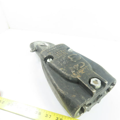 CM 3 Ton 6000LB Double Reeved Chain Hoist Lower Hook Block Assembly