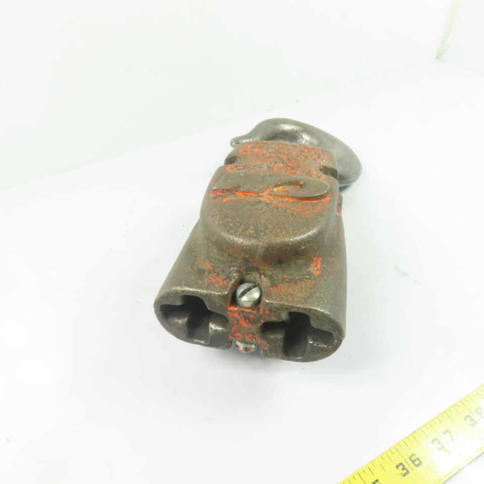 CM Double Reeved Chain Hoist Lower Hook Block Assembly