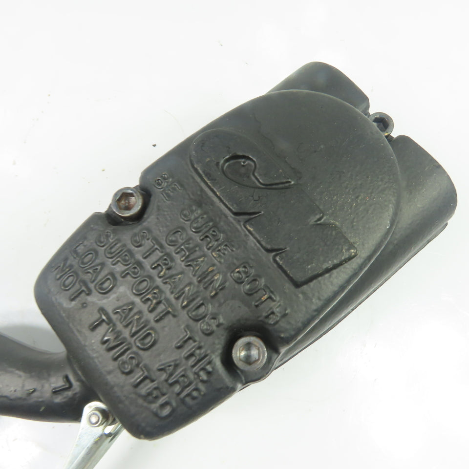 CM Double Reeved Chain Hoist Lower Hook Block Assembly