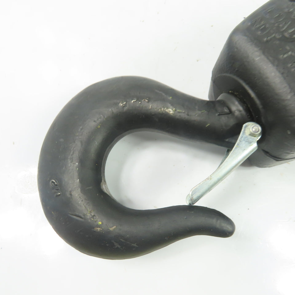 CM Double Reeved Chain Hoist Lower Hook Block Assembly