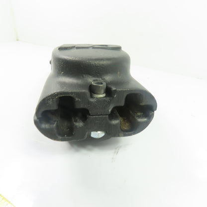 CM Double Reeved Chain Hoist Lower Hook Block Assembly