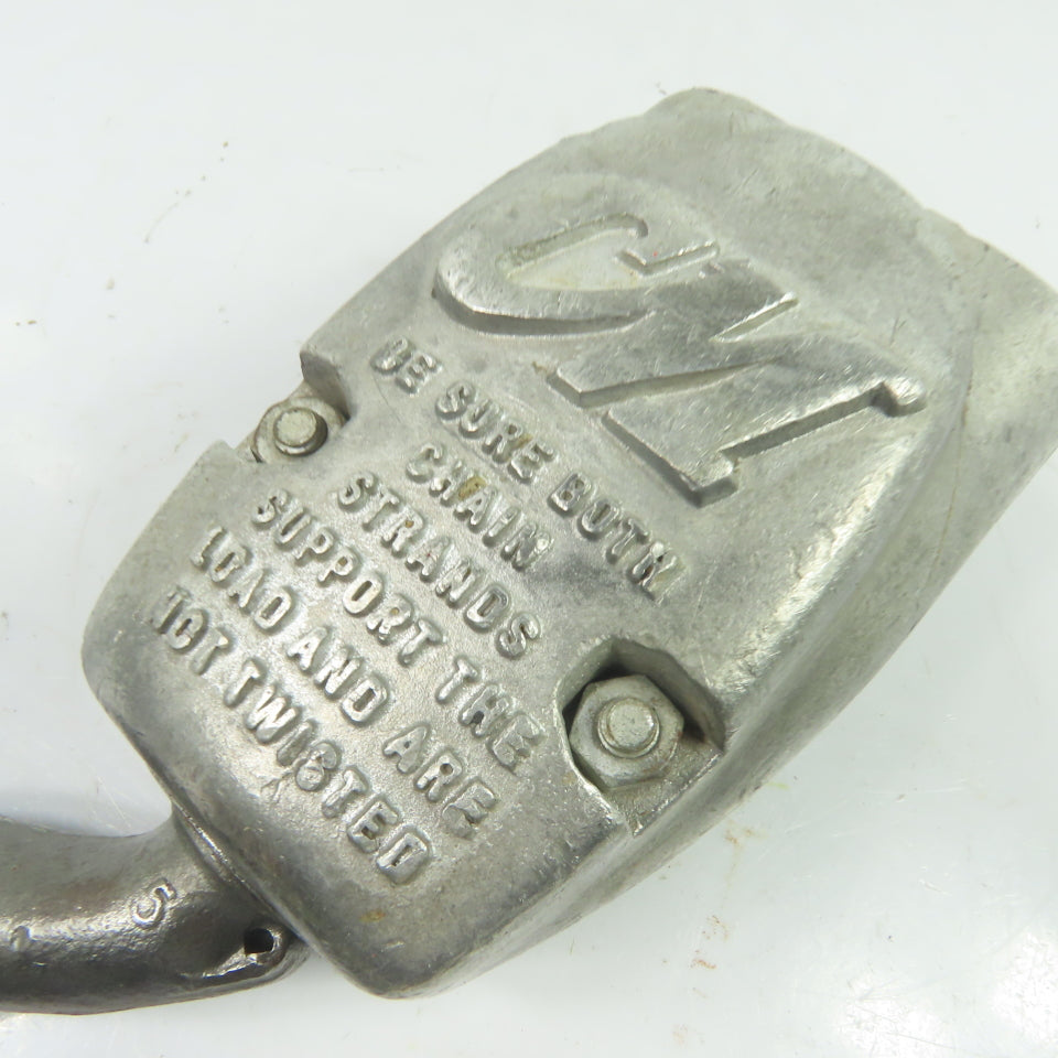 CM Double Reeved Hoist Lower Hook Block Assembly