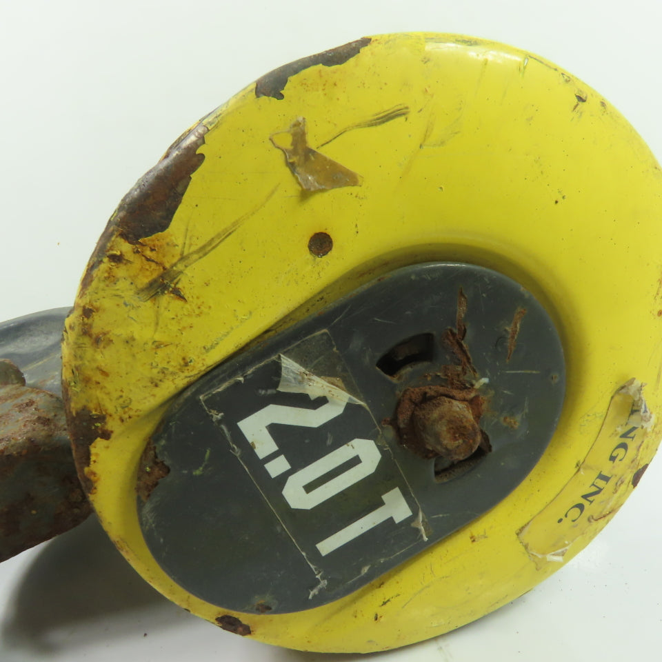 Double Reeved Cable Hoist Lower Swivel Hook Block Assembly