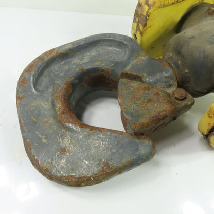 Double Reeved Cable Hoist Lower Swivel Hook Block Assembly