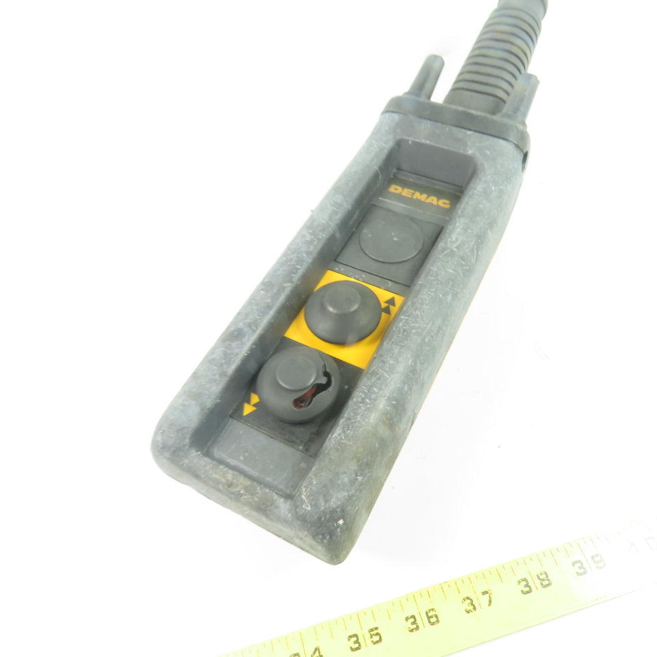 Demag DST3 2-Button Pendant Crane Hoist Control Station