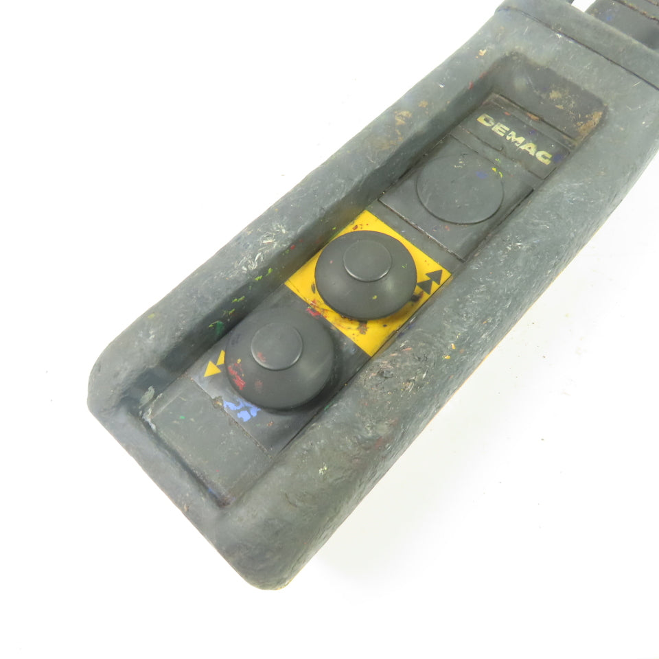 Demac DST3 2-Button Pendant Crane Hoist Control Station