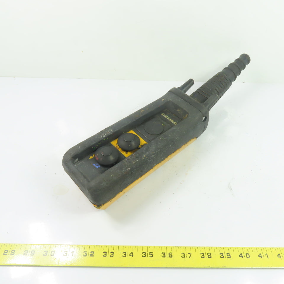 Demac DST3 2-Button Pendant Crane Hoist Control Station