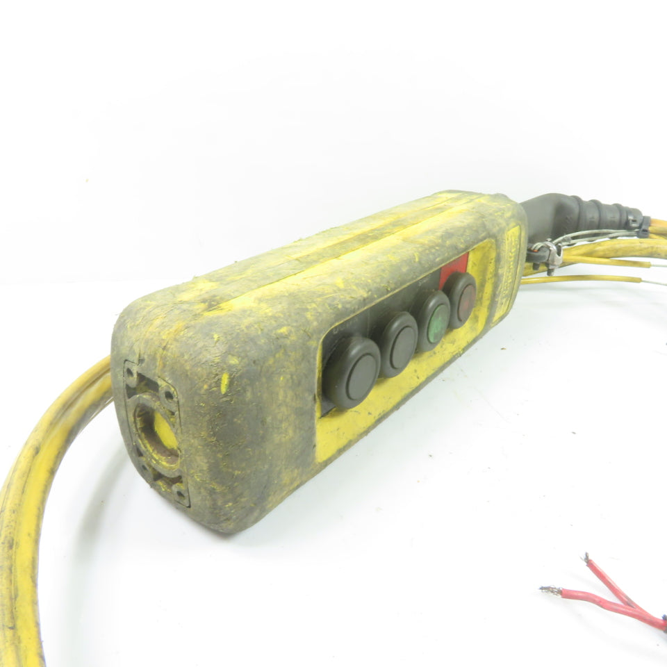 Schneider Electric 4-Button Up/Down/Start/Stop Hoist Pendant Control Station
