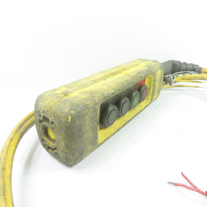 Schneider Electric 4-Button Up/Down/Start/Stop Hoist Pendant Control Station