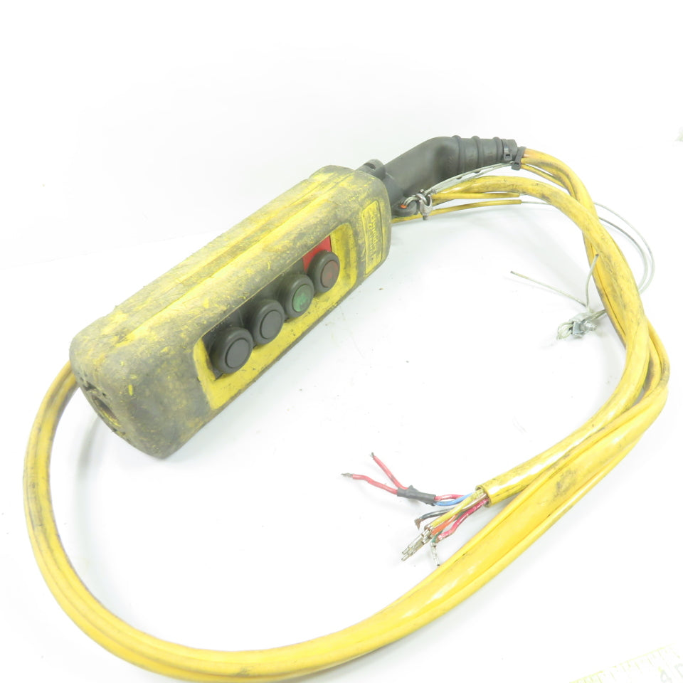 Schneider Electric 4-Button Up/Down/Start/Stop Hoist Pendant Control Station