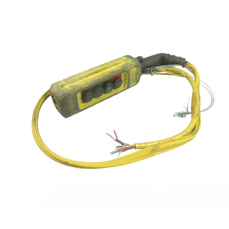 Schneider Electric 4-Button Up/Down/Start/Stop Hoist Pendant Control Station