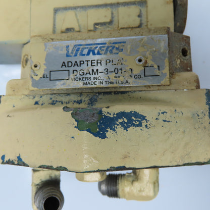 Vickers DGAM-3-01-10 DG4V-3-2A-M-FW-B6-60 Solenoid Directional Valve 5000 PSI