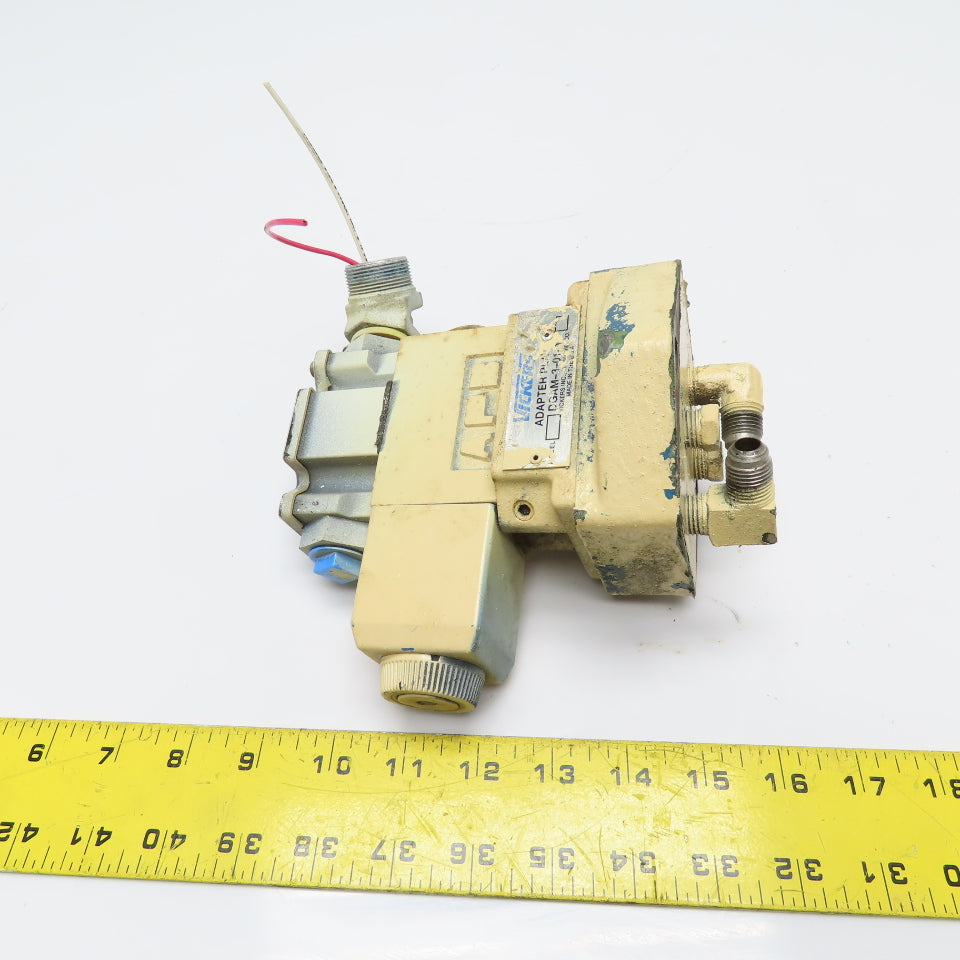 Vickers DGAM-3-01-10 DG4V-3-2A-M-FW-B6-60 Solenoid Directional Valve 5000 PSI