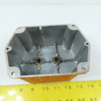 Dayton 35KP3 500Lb Electric Hoist End Cap 6-1/4" x 4-1/4" x 3" Deep