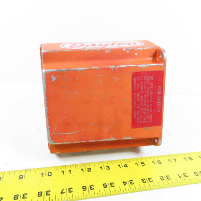 Dayton 36K9 981MH3 500Lb Electric Hoist End Cap 6-1/4" x 4-7/16" x 6" Deep