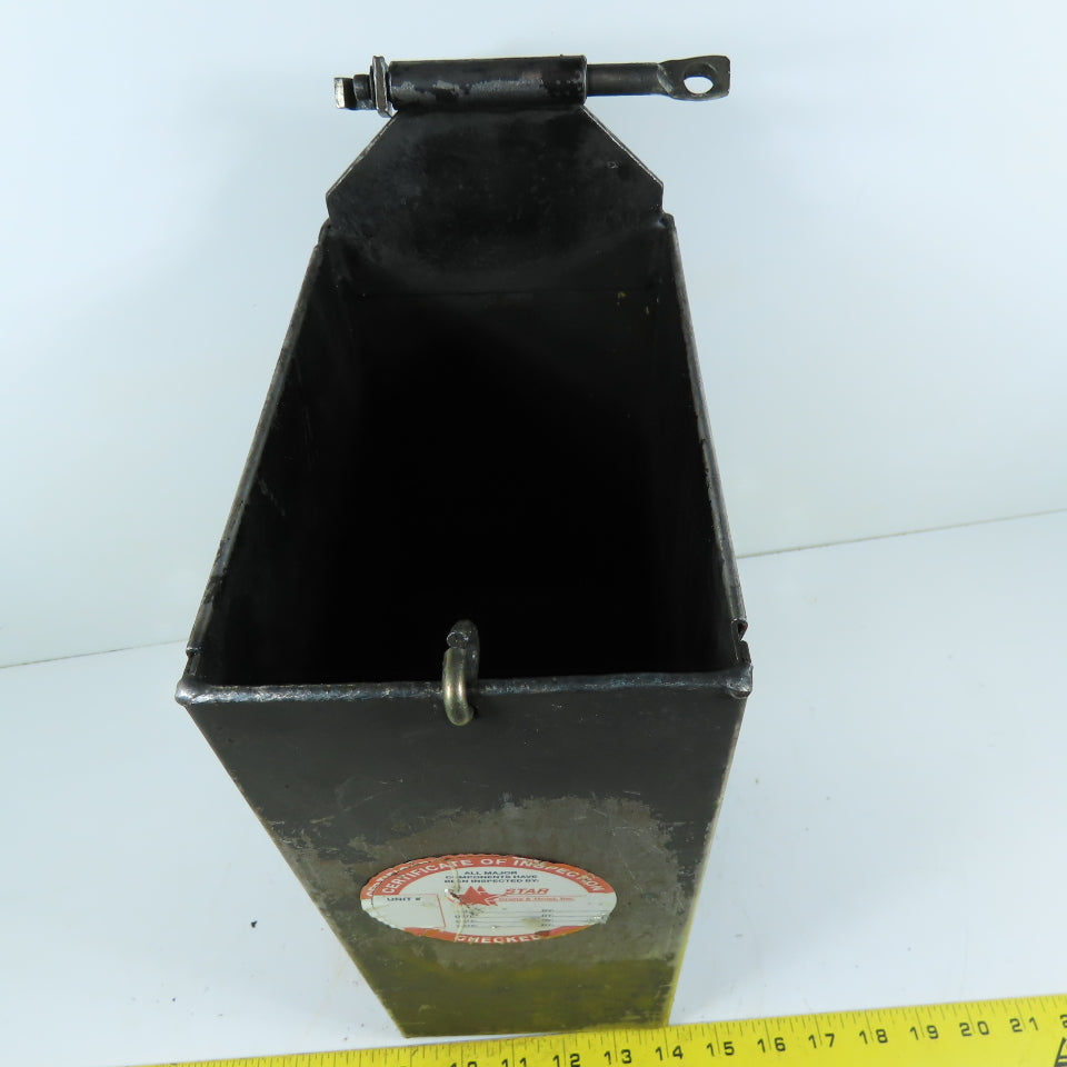 Budgit 905435 Hoist Chain Container 30' Capacity 5" x 8" x 13" Used