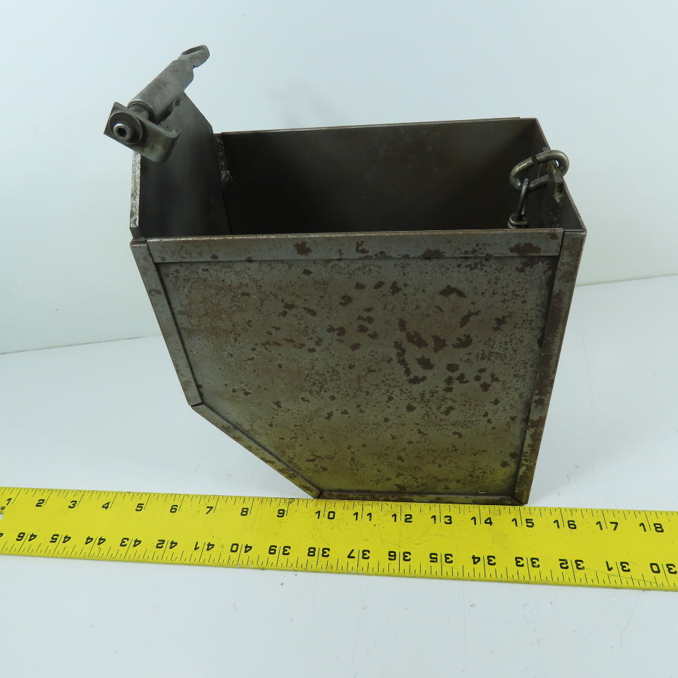 Budgit 905434 Hoist Chain Container 15' Capacity 5" x 8" x 8" Deep Used