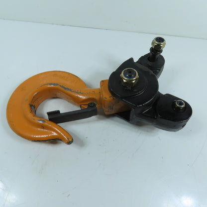 2 Ton Swivel Hook Trunnion Block Assembly For Chain Hoist