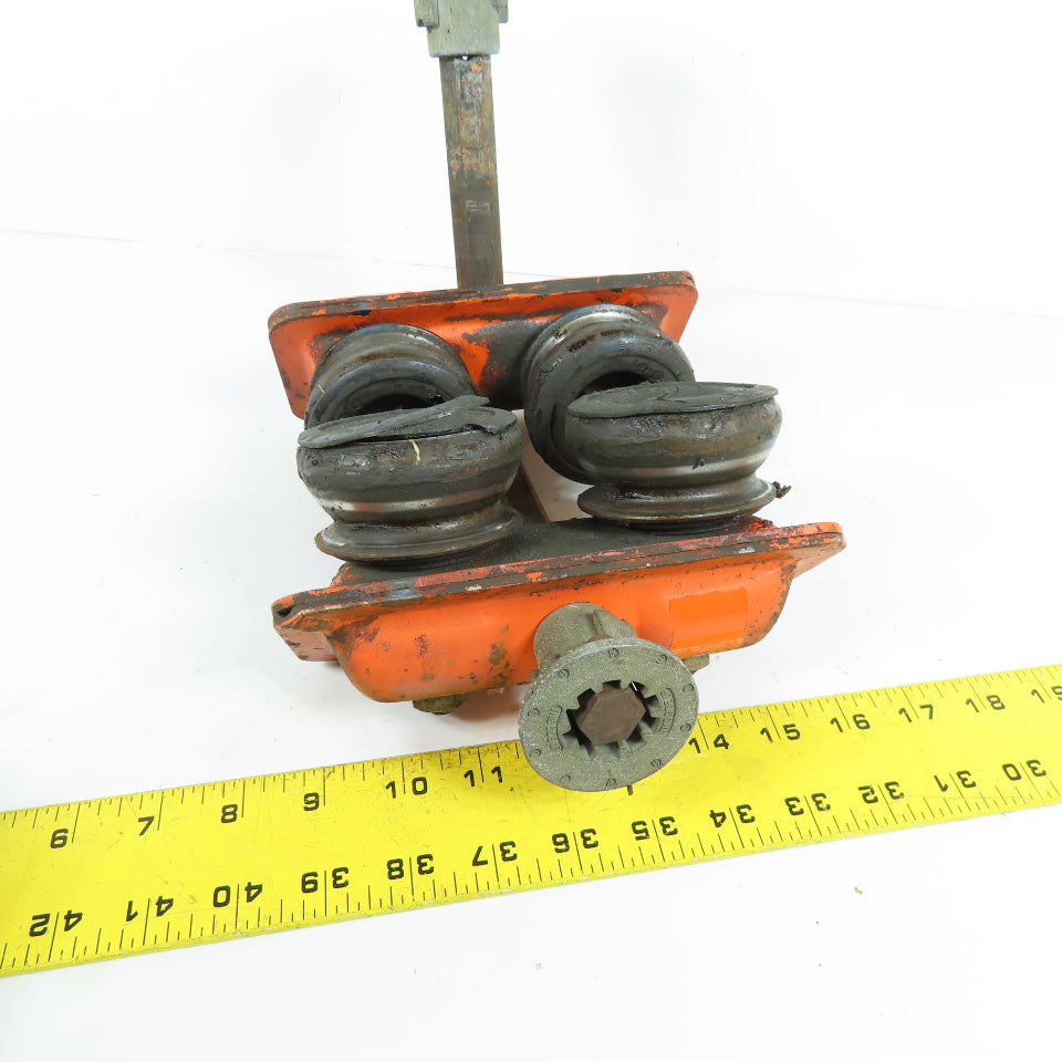 CM 1/2 Ton Low Headroom Trolley Wheel Frame Assembly