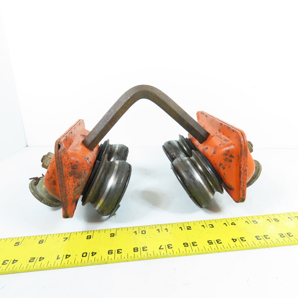 CM 1/2 Ton Low Headroom Trolley Wheel Frame Assembly