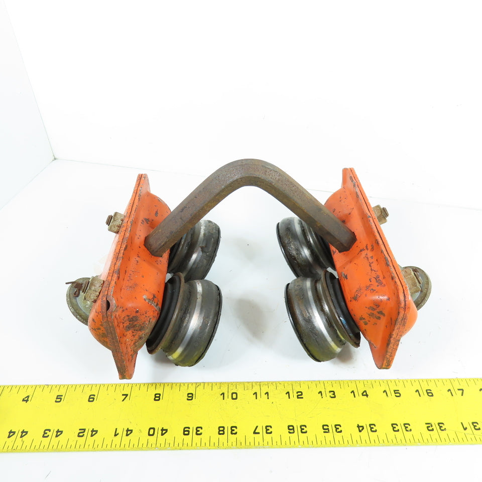CM 1/2 Ton Low Headroom Trolley Wheel Frame Assembly