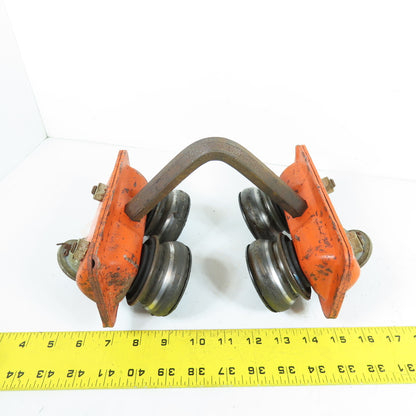 CM 1/2 Ton Low Headroom Trolley Wheel Frame Assembly