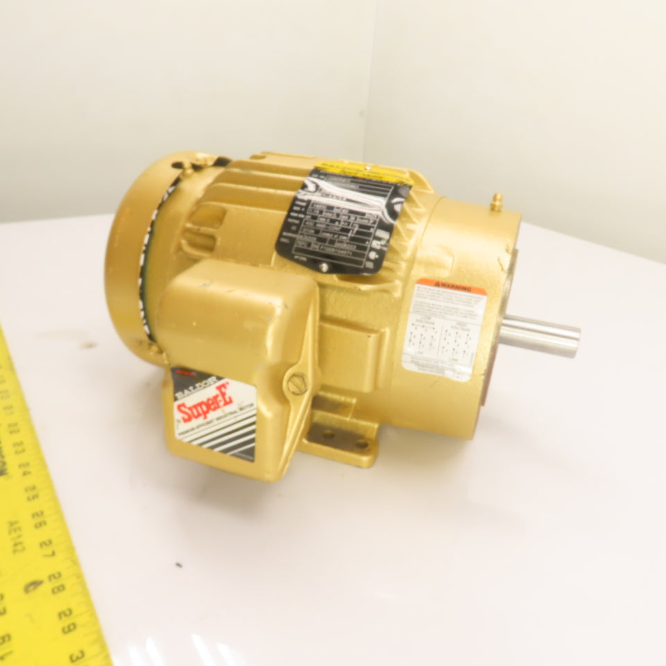 Baldor CEM3587T 2HP Electric Motor 230/460V 3Ph 145TC Frame 1755RPM