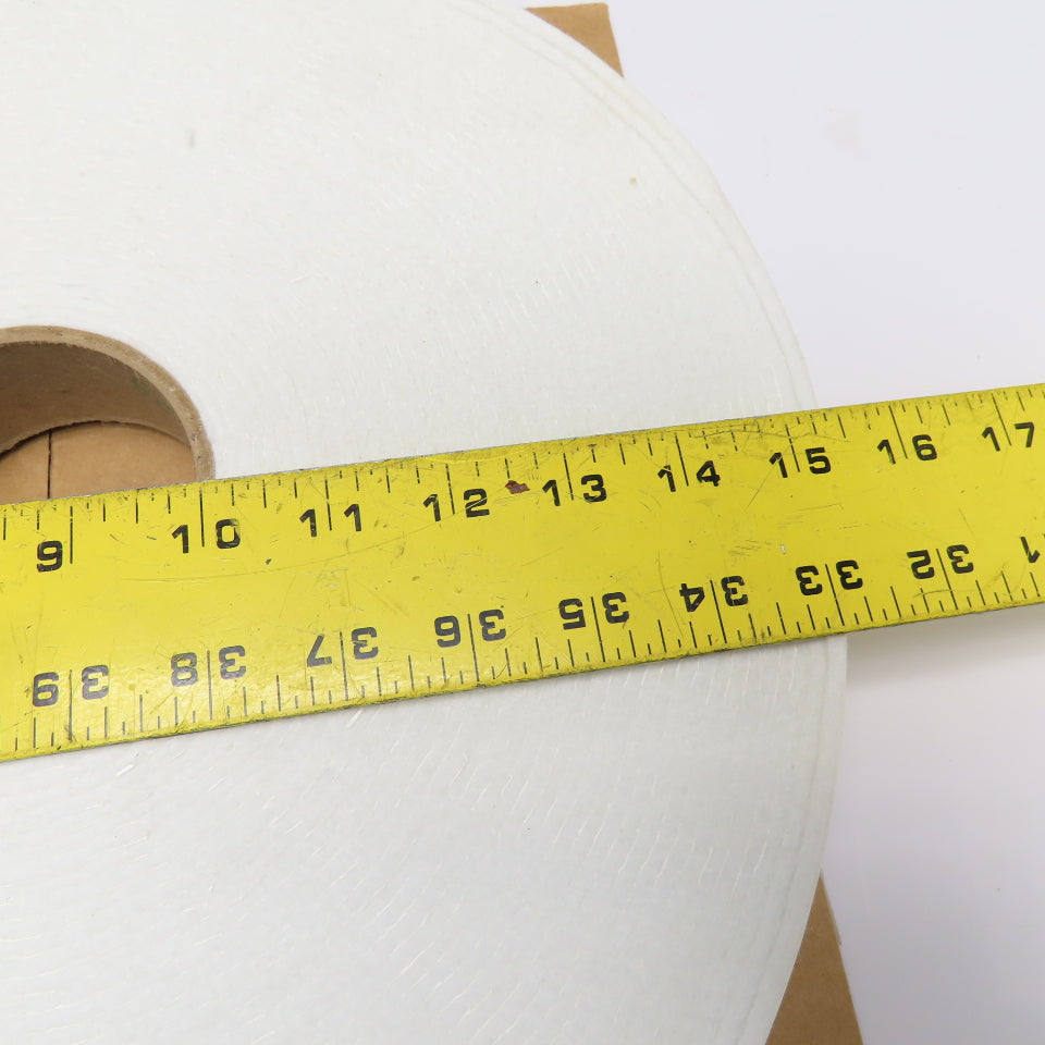 Sutherland Felt Co. WRX 1/8 x 1.5 x 100' White Felt Stripping Roll Lot Of 14