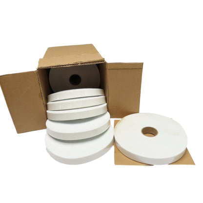 Sutherland Felt Co. WRX 1/8 x 1.5 x 100' White Felt Stripping Roll Lot Of 14