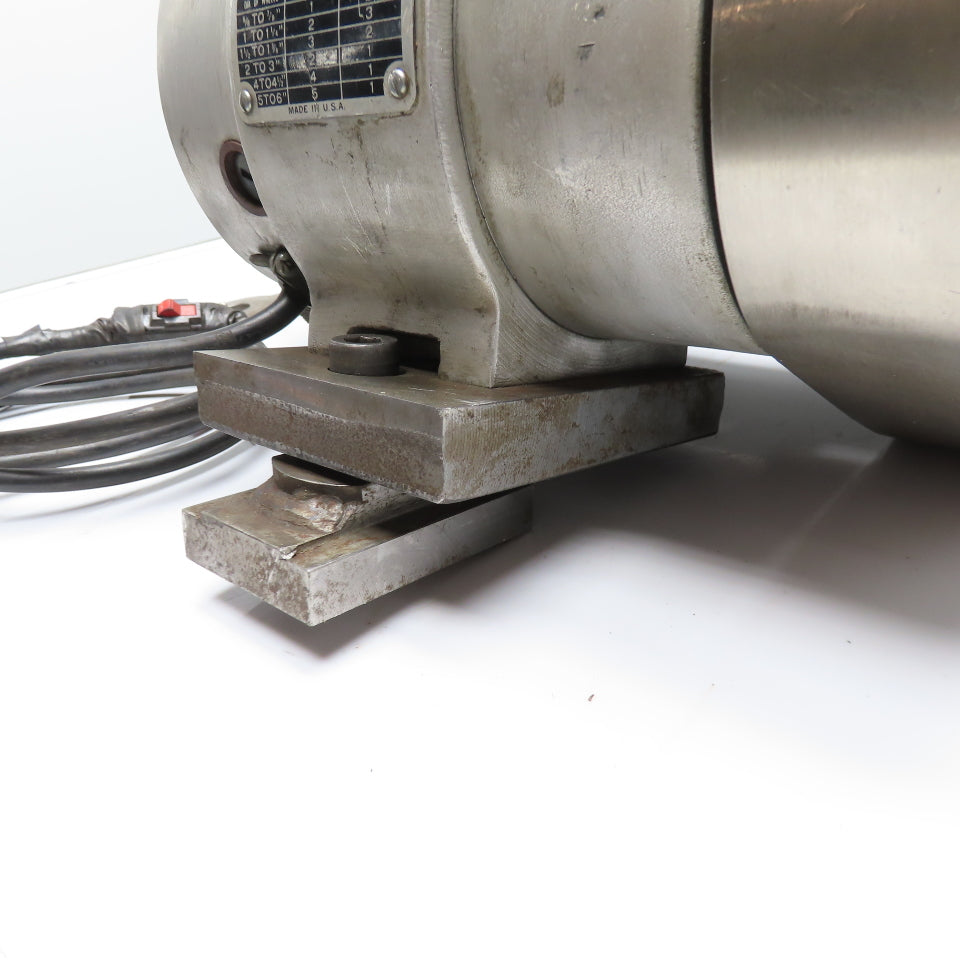 Themac J7 Precision Tool Post Grinder with Case and Accessories 115V