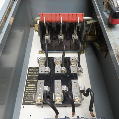 Square D 8538SDG-16 60A 3-Pole Fusible Combo Starter Disconnect Switch Size 2