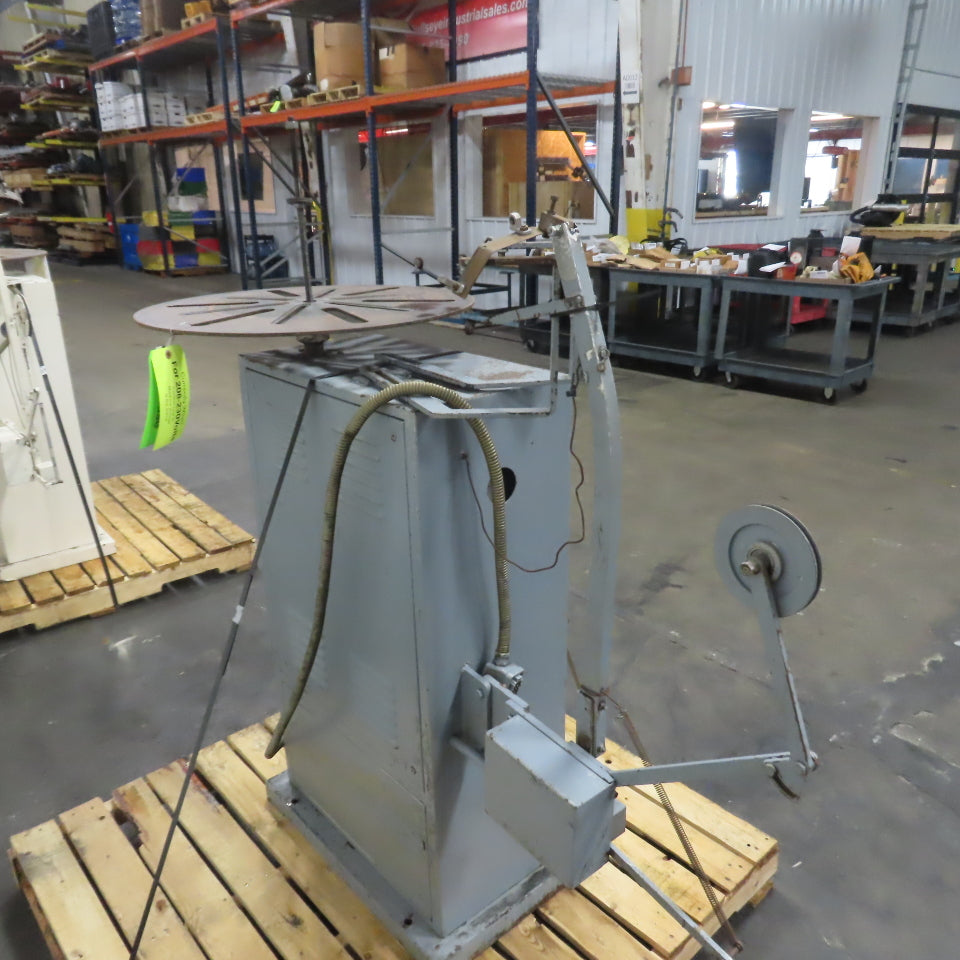 Simplex Rapid Z/2-S-DC Motorized Spring Wire Dereeler Decoiler 220V 1Ph