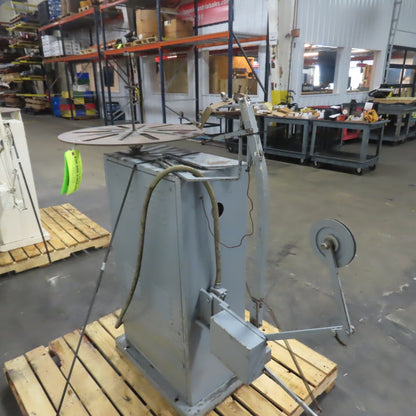 Simplex Rapid Z/2-S-DC Motorized Spring Wire Dereeler Decoiler 220V 1Ph