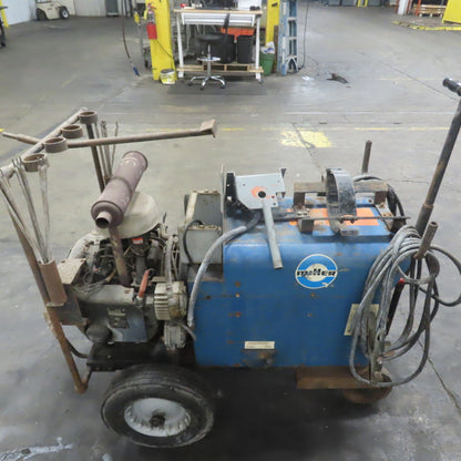 Miller AEAD-200LE Constant Current DC Arc Welder Generator Onan Gas Motor