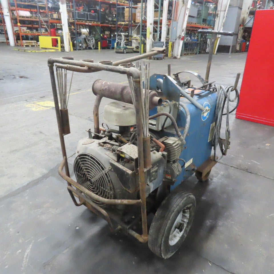 Miller AEAD-200LE Constant Current DC Arc Welder Generator Onan Gas Motor