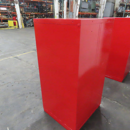 Stanley Vidmar 6 Drawer Small Parts Tool Storage Shop Cabinet 30" x 28" x 59"