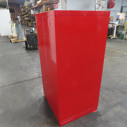 Stanley Vidmar 6 Drawer Small Parts Tool Storage Shop Cabinet 30" x 28" x 59"